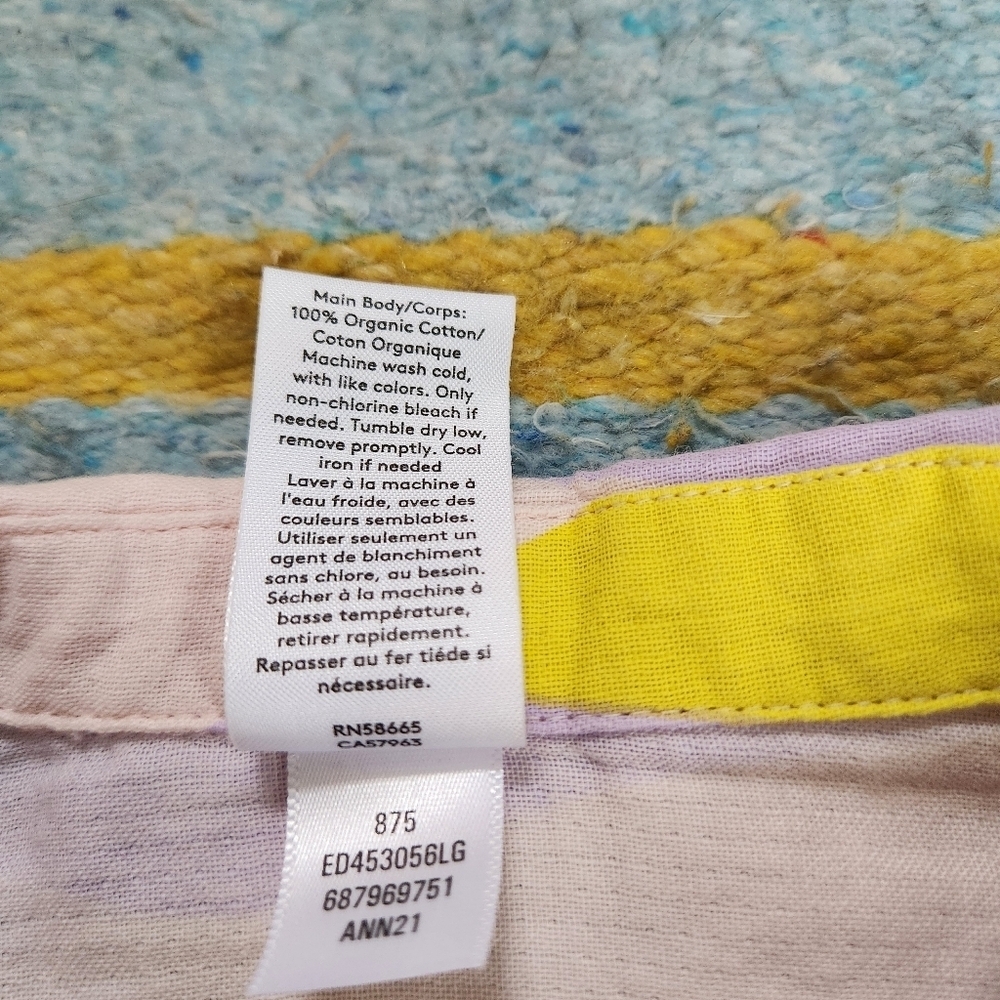 Open Edit Girls Cotton Ruffle Spring Dress Size 4 - Picture 5 of 6